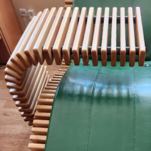 Стол для шезлонга задвижной | Лиственница (HZ164)