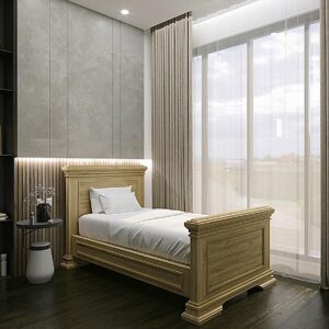 кровать из дерева