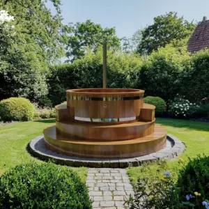 Купель уличная круглая (KU238)